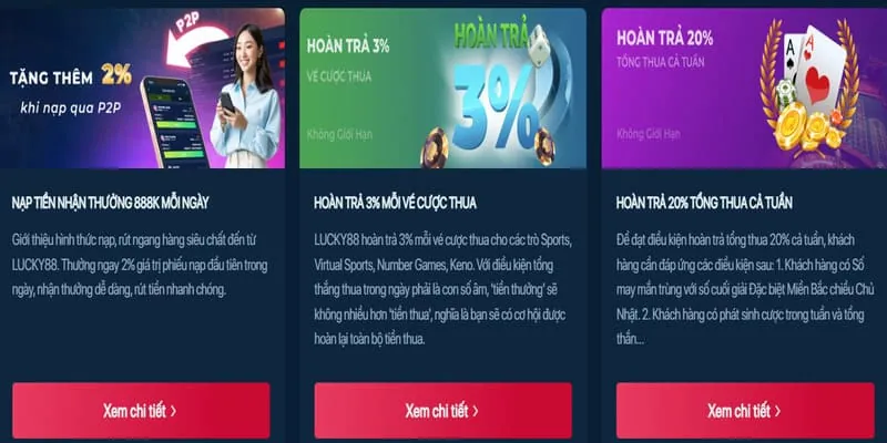 Hình ảnh hướng dẫn nạp rút tiền